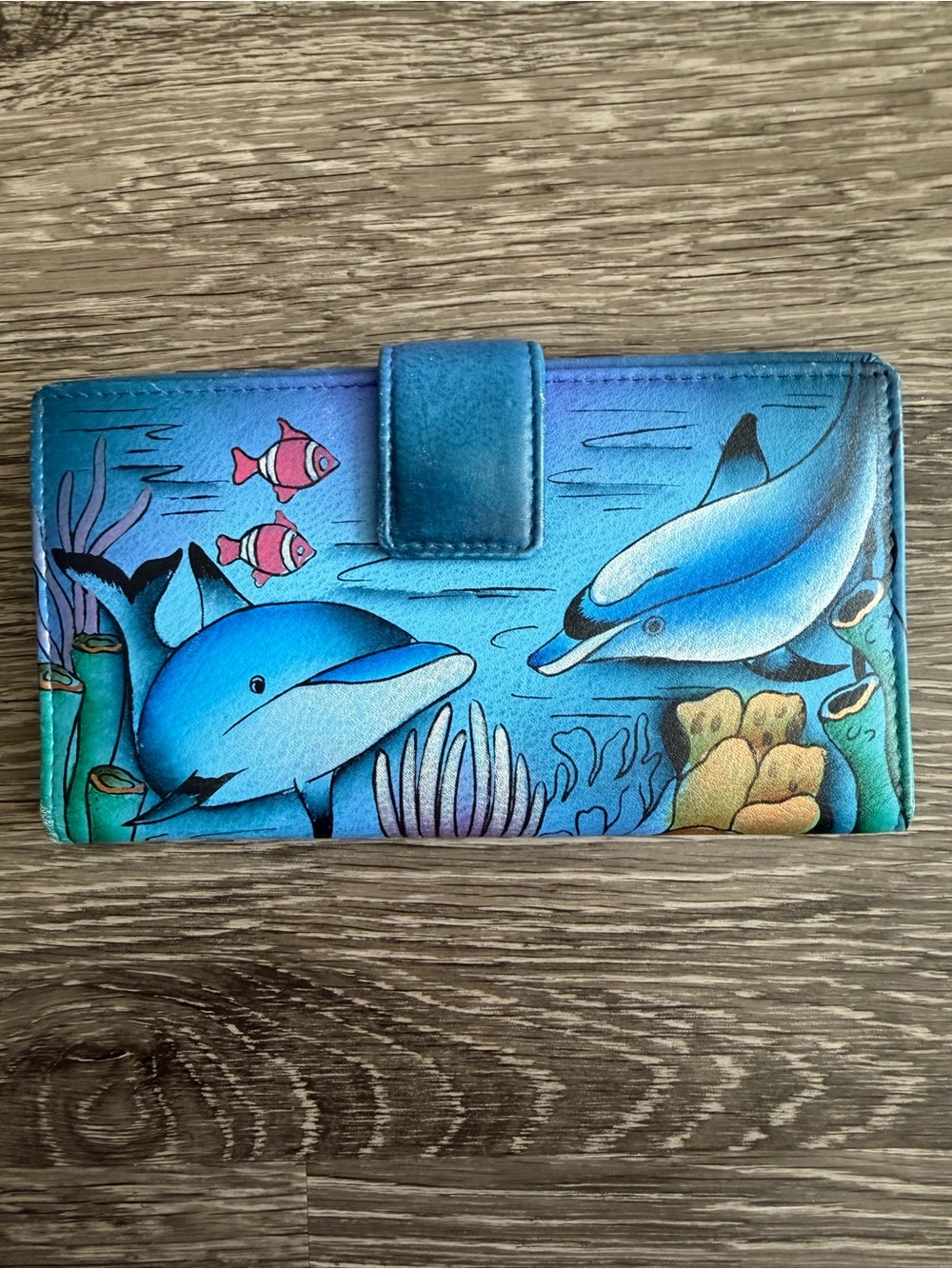 Anna by Anuschka Two Fold Organizer Wallet - 1833